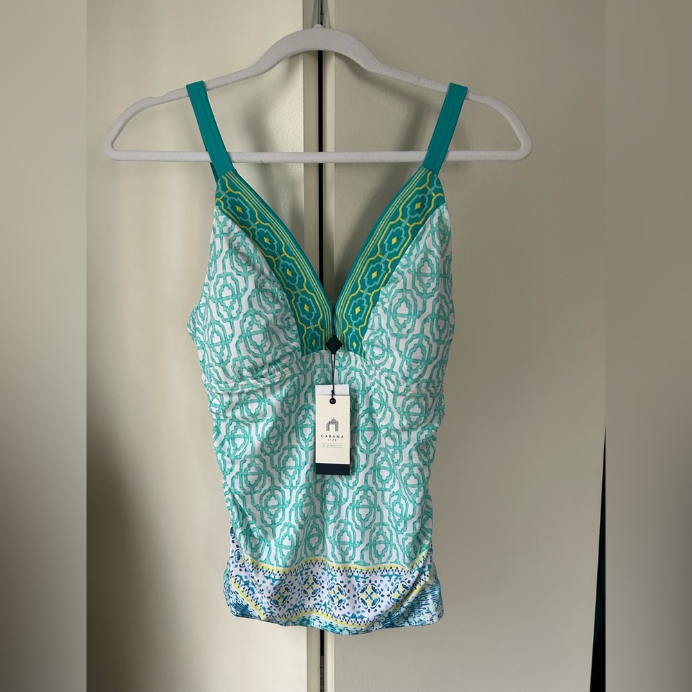 NEW with tags - Cabana Life tankini top